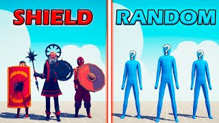 SHIELD TEAM vs RANDOM TEAM - Totally Accurate Battle Simulator | TABS