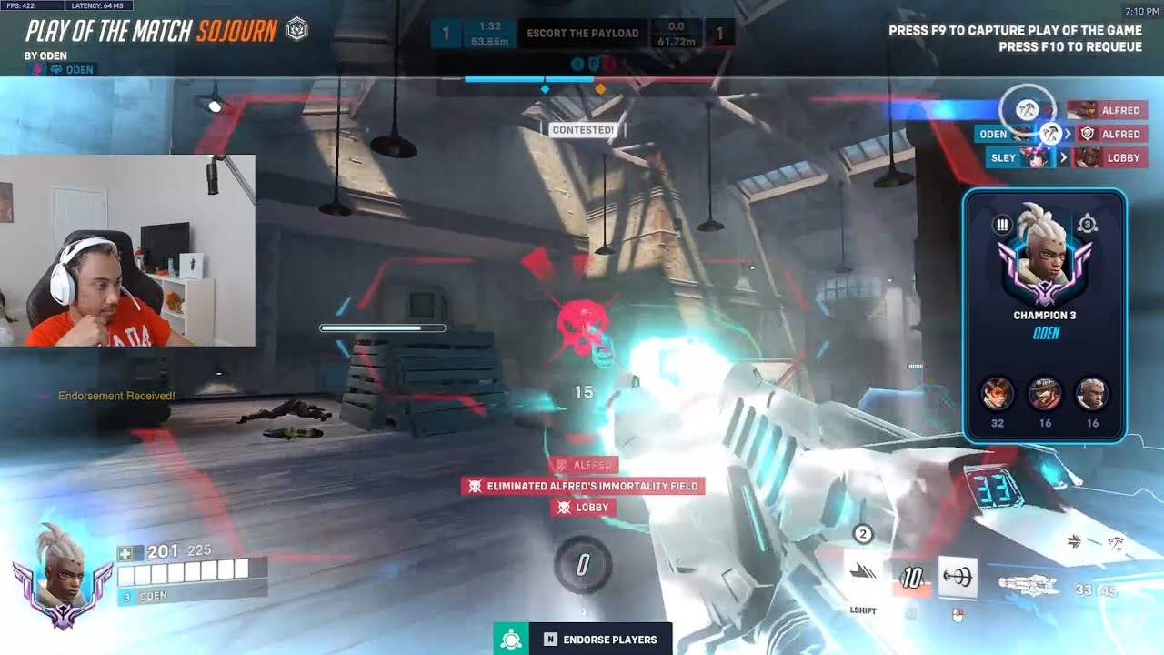 Лучший момент матча! Бессахарный дорожный набор для путешествий - Overwatch 2, 19 сезон, топ-500