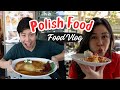 Trying polish food in surry hills sydney ft pierogies  goulash  golabki