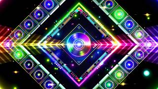 4K Screensaver | Diamond Speakers Tunnel – Psychedelic VJ Loop (No Sound) screenshot 2
