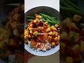 Teriyaki Chicken with Ginger Peaches and Sesame Drench