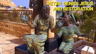 Let's visit where Peter Denied Jesus and where he was restored to Primacy.JERUSALEM TO GALILEE TOUR