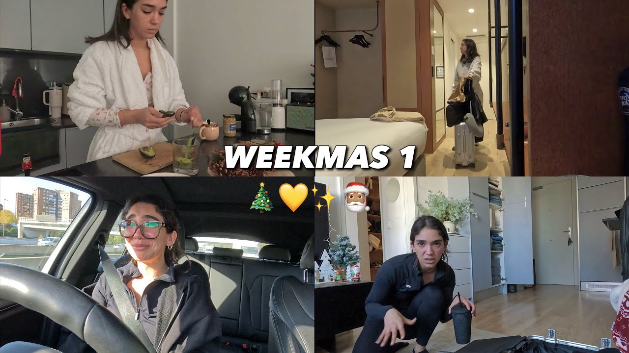 una semana conmigo WEEKMAS 1 | byhermoss