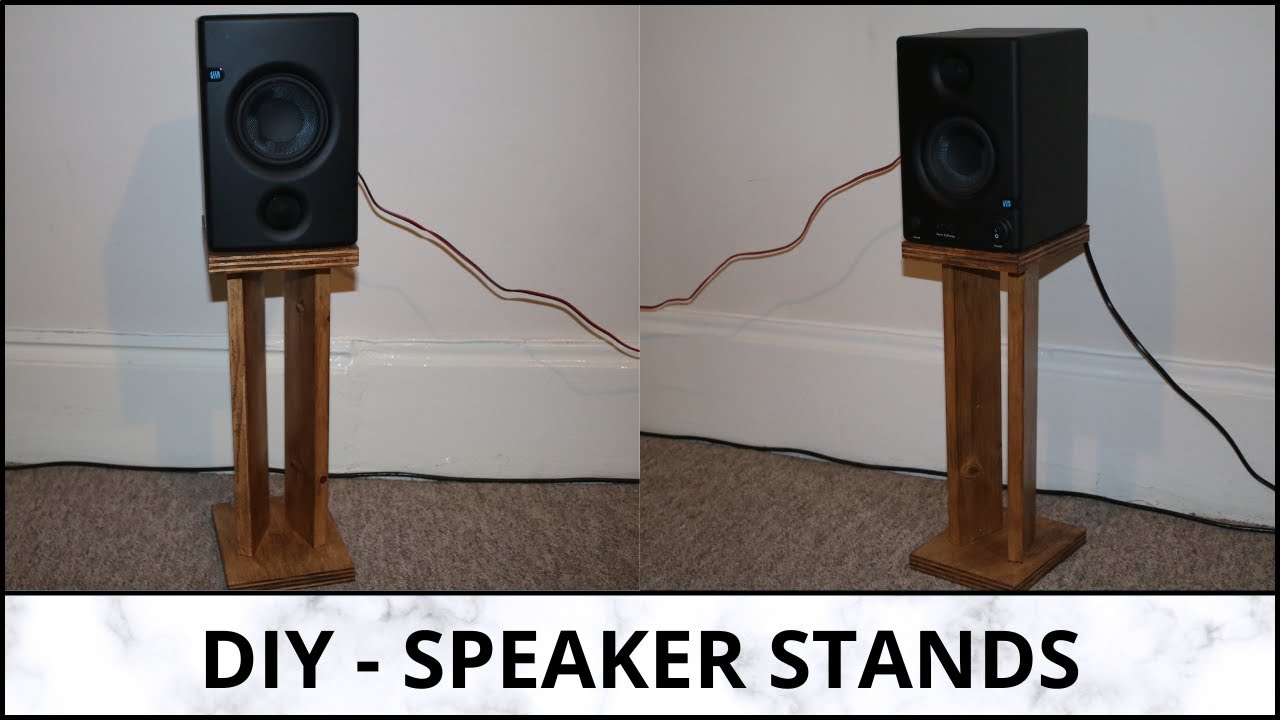DIY - SPEAKER STANDS 