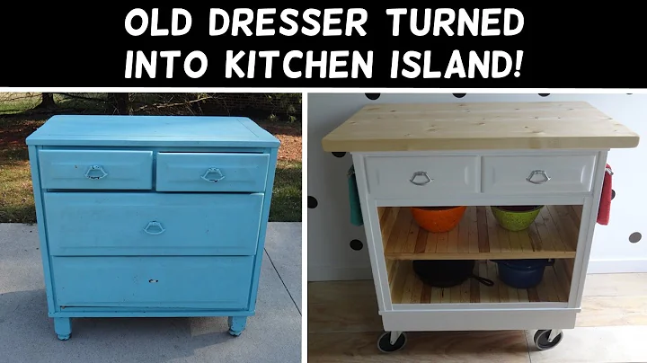 Transform an Old Dresser into a Stylish Kitchen Island