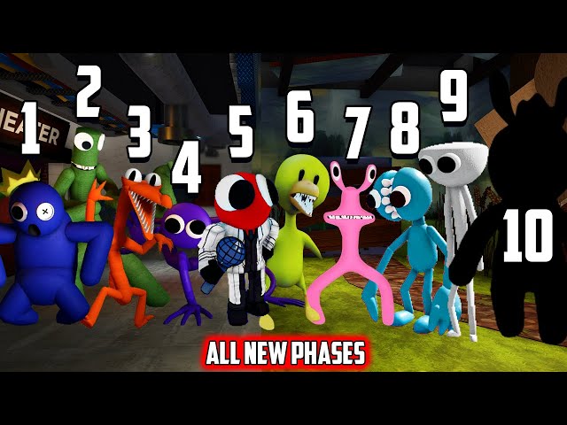 NEWEST Rainbow Friends VS Boxy Rainbow Friends ALL PHASES 🎶 FNF New Mod (Roblox  Rainbow Friend 2.0) 