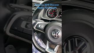 VW Scirocco OEM CarPlay Radio Unit Retrofitted Discover Media PQ