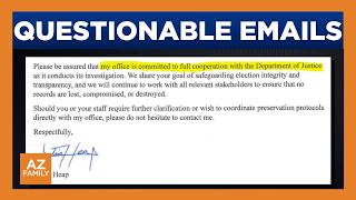 Maricopa County Recorder under scrutiny after emails about election records