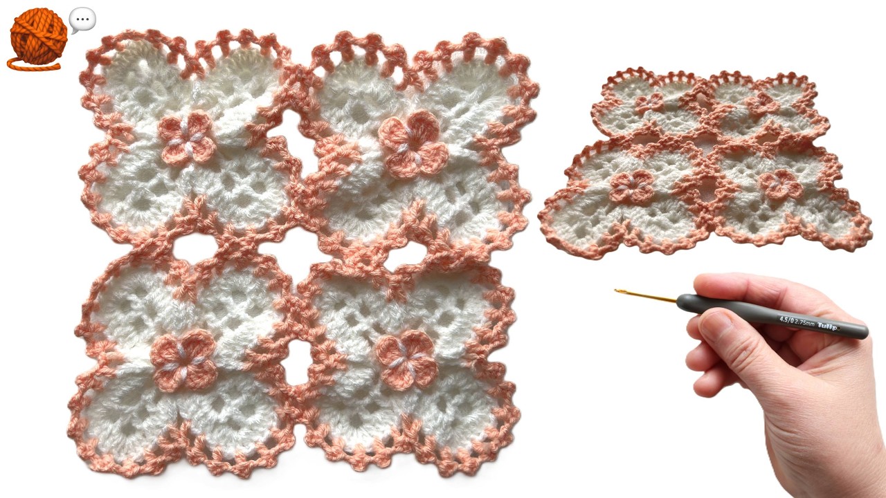 Her türlü kullanım için örnek örgü örtüsü 🧶🪡🎀🌸 Blanket for all kinds of uses #Örgü&Sohbet