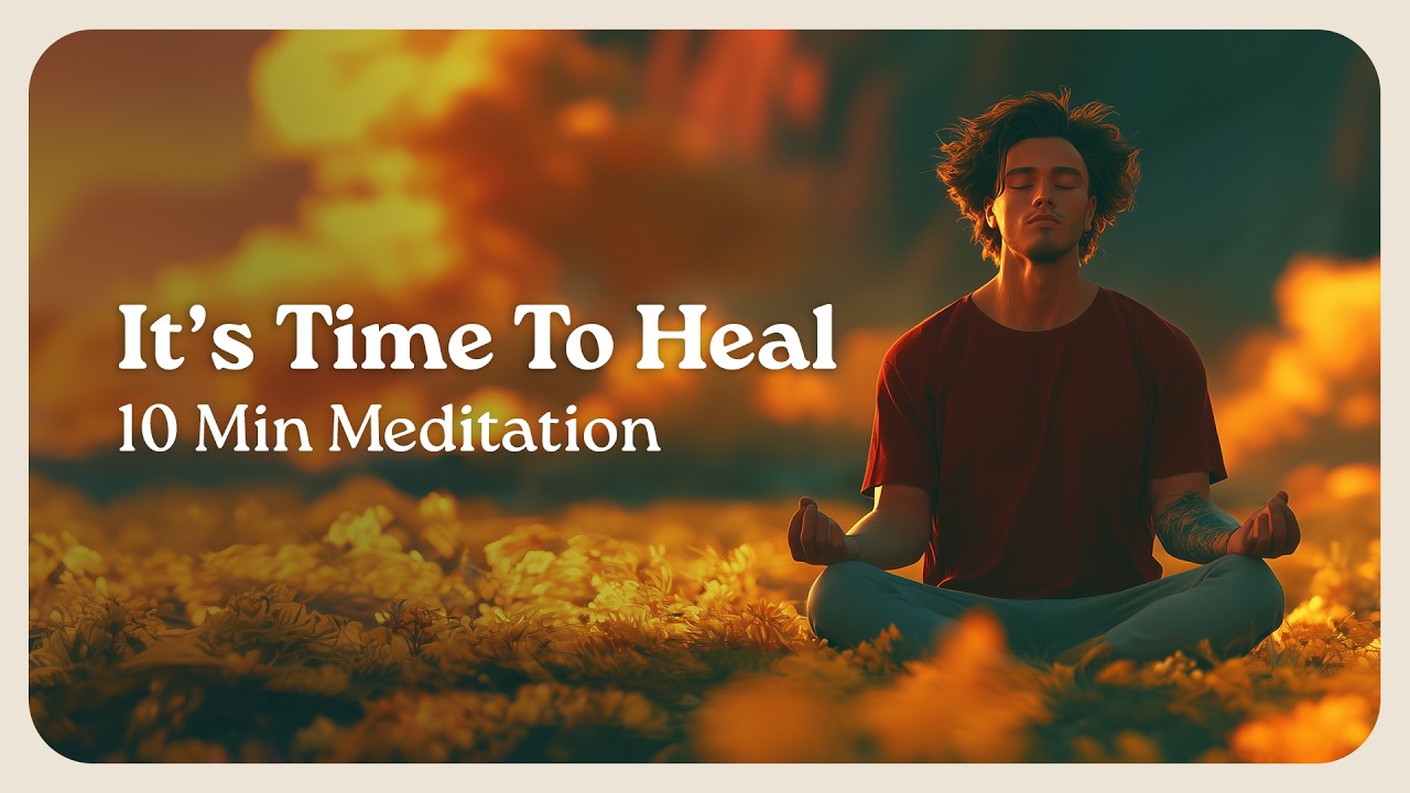 Golden Light Meditation | 10 Minutes to Release Tension & Find Balance