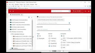 TI Code Composer Studio 10 with SDK 7.10 - CS350 Milestone3