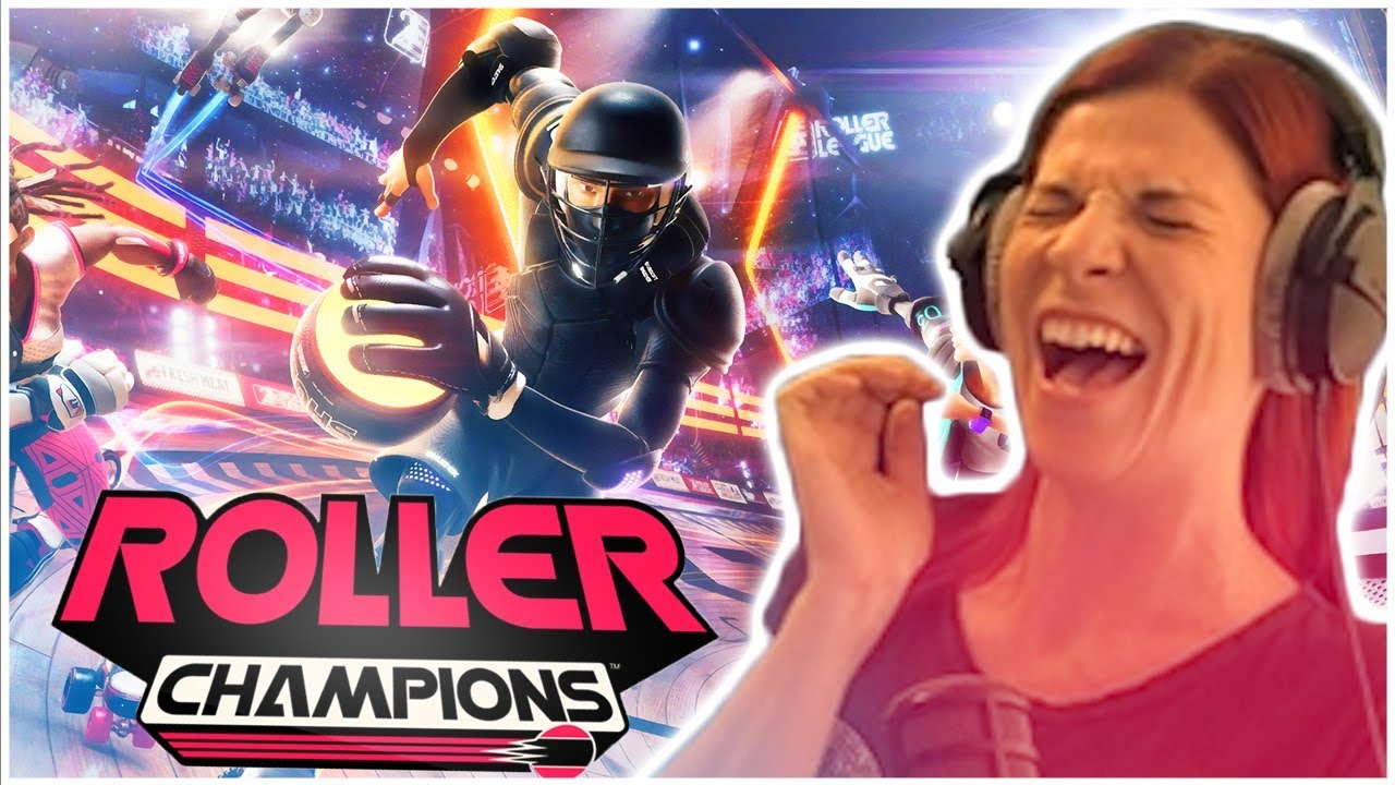 SCHREIEN in Roller Champions mit Lara Loft und fishcop | E3 Gameplay ...