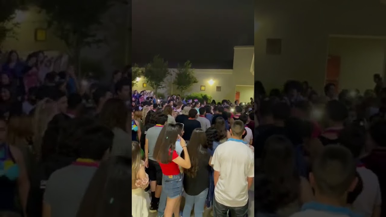 Rapper performing his OLD High School, Mission Oak High School in Tulare, CA