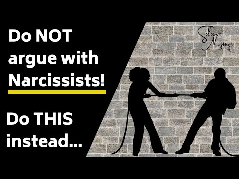 NEVER argue with a narcissist! Do THIS instead...