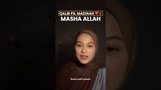 Qalbi Fil Madinah ❤️🔥 💜✨ Maher Zain X Harris J Nasheed Cover #shorts #maherzain #harris #nasheed