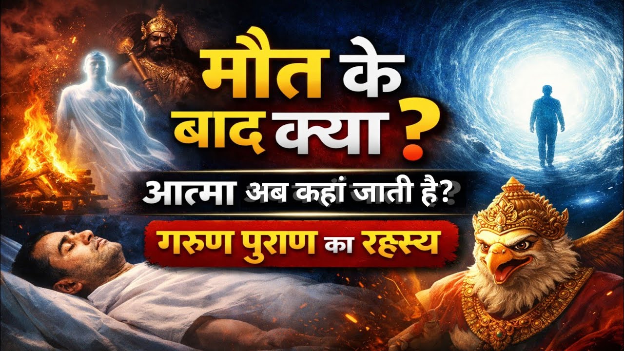 मृत्यु के बाद आत्मा के साथ क्या होता है? | गरुण पुराण का सबसे बड़ा रहस्य