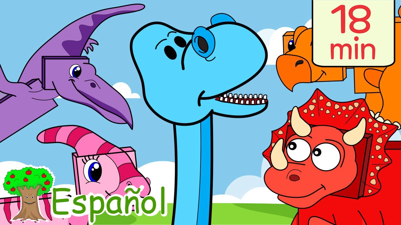 Los Nombres de los Dinosaurios Y Más Canciones Infantiles Sobre Animales | El Árbol del Español