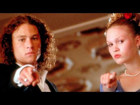 10 Things I Hate About You Heath Ledger - Julia Stiles - Trailer 1999 - 4K