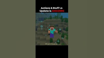 Minecraft Actions & Stuff 1.6 Update: GIANT New Features & Animations!