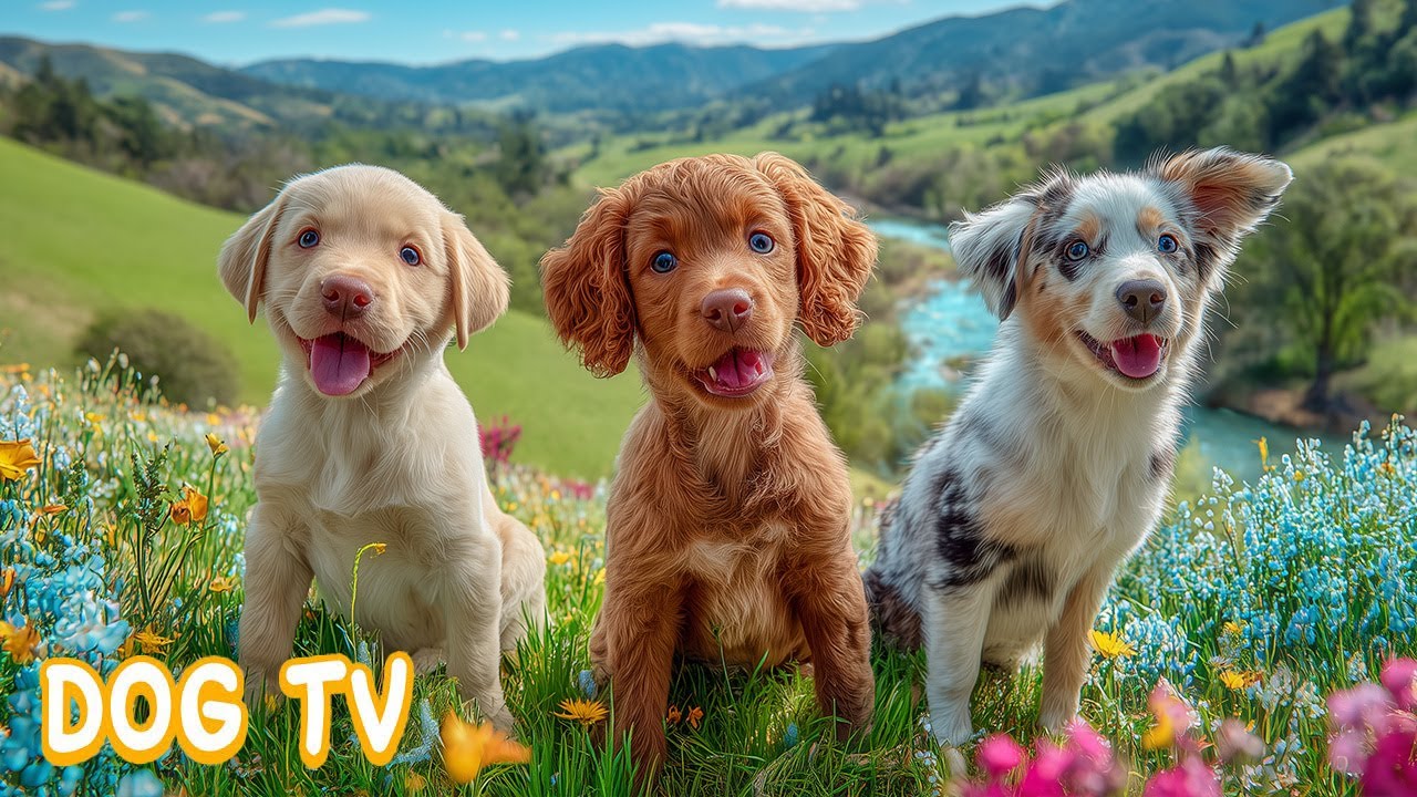 12 Часов ТВ для Собак 🐶 Музыка для Собак в Доме - Спокойный День 🐾