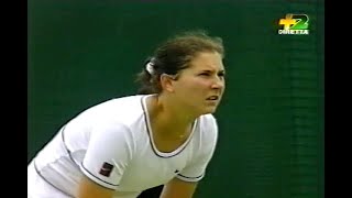 Monica Seles vs. Sandrine Testud Wimbledon 1997 R3