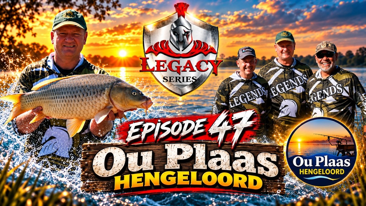 🎣 EPISODE 47 | THE BOYS ARE BACK🔥 – AND SUMMER FISHING IS HERE! 🔥

Welcome to another LEGENDARY episode of the Legends Pro Angling YouTube Channel! 🎣🏆

In Episode 47, Team Legacy Series – Raymano Venter, Christiaan De Beer and Barend Breedt – head to the beautiful Ou Plaas Hengeloord at the Vaal Dam for an action-packed day of fishing, laughter, great company and some fantastic catches!

🇿🇦 BAREND IS BACK!

After spending the past six months working in the USA, Barend Breedt is back in South Africa for the summer fishing season and is glad to be catching some beautiful carp again at the Vaal Dam!

With the boys reunited, you can expect plenty of laughs, friendly banter, expert fishing advice and, of course, some beautiful fish!

🎣 NEW VENUE, NEW CHALLENGES & LEGENDARY RESULTS!

Visiting Ou Plaas Hengeloord for the first time, the team shares valuable fishing tips, tactics and tricks to help anglers make the most of their fishing sessions at this beautiful Vaal Dam venue.

And once again, our trusted Legacy Series products deliver the goods, producing some stunning fish throughout the day!

❤️ INTRODUCING: FISHERMEN FOR PEOPLE – ANGLERS MAKING A DIFFERENCE!

Fishing is about more than catching fish. It's about friendship, community and helping others!

In this episode, we proudly introduce our new charity initiative, FISHERMEN FOR PEOPLE, aimed at bringing the South African angling community together to make a real difference in the lives of less fortunate families in our local community.

🥫 HOW CAN YOU HELP?

We invite ALL anglers, fishing clubs, tackle shops and supporters to get involved by donating:

✅ Tinned food and non-perishable food items

✅ Pasta and other dry food products

📍 Collection Point: Legends Pro Angling, Vaal Mall, Vanderbijlpark.

Together, as ONE fishing community, even the smallest contribution can make a BIG difference!

LET'S SHOW SOUTH AFRICA THAT ANGLERS HAVE BIG HEARTS! ❤️🎣

🎁 WIN A R1,000 LEGACY SERIES PRODUCT HAMPER! 🎁

To celebrate the start of the summer fishing season, we're giving ONE lucky viewer the opportunity to WIN a Legacy Series Product Hamper worth R1,000!

Entering is EASY!

👀 Watch Episode 47 carefully.

❓ Find and answer the THREE EASY QUESTIONS asked by Raymano, Barend and Christiaan during the episode.

💬 Post your THREE answers in the YouTube comments section.

👍 LIKE this video and SUBSCRIBE to the Legends Pro Angling YouTube Channel!

🏆 One lucky viewer stands a chance to walk away with an awesome R1,000 Legacy Series hamper!

🔥 DON'T MISS THIS EPISODE!

Whether you're looking for summer fishing tips, want to see the latest Legacy Series products in action, or simply enjoy watching the Legends team doing what they love, this episode has something for every angler!

🙏 THANK YOU FOR YOUR SUPPORT!

To every subscriber, viewer, fishing shop, angler and supporter of Legends Pro Angling and Legacy Series – THANK YOU!

Your continued support allows us to keep creating fishing content, developing innovative products and giving back to the community through initiatives like Fishermen for People.

🎣 HAVE A LEGENDARY SUMMER FISHING SEASON! 🎣

LEGACY SERIES
Innovative. Quality Baits. Proven Results. LEGENDARY!