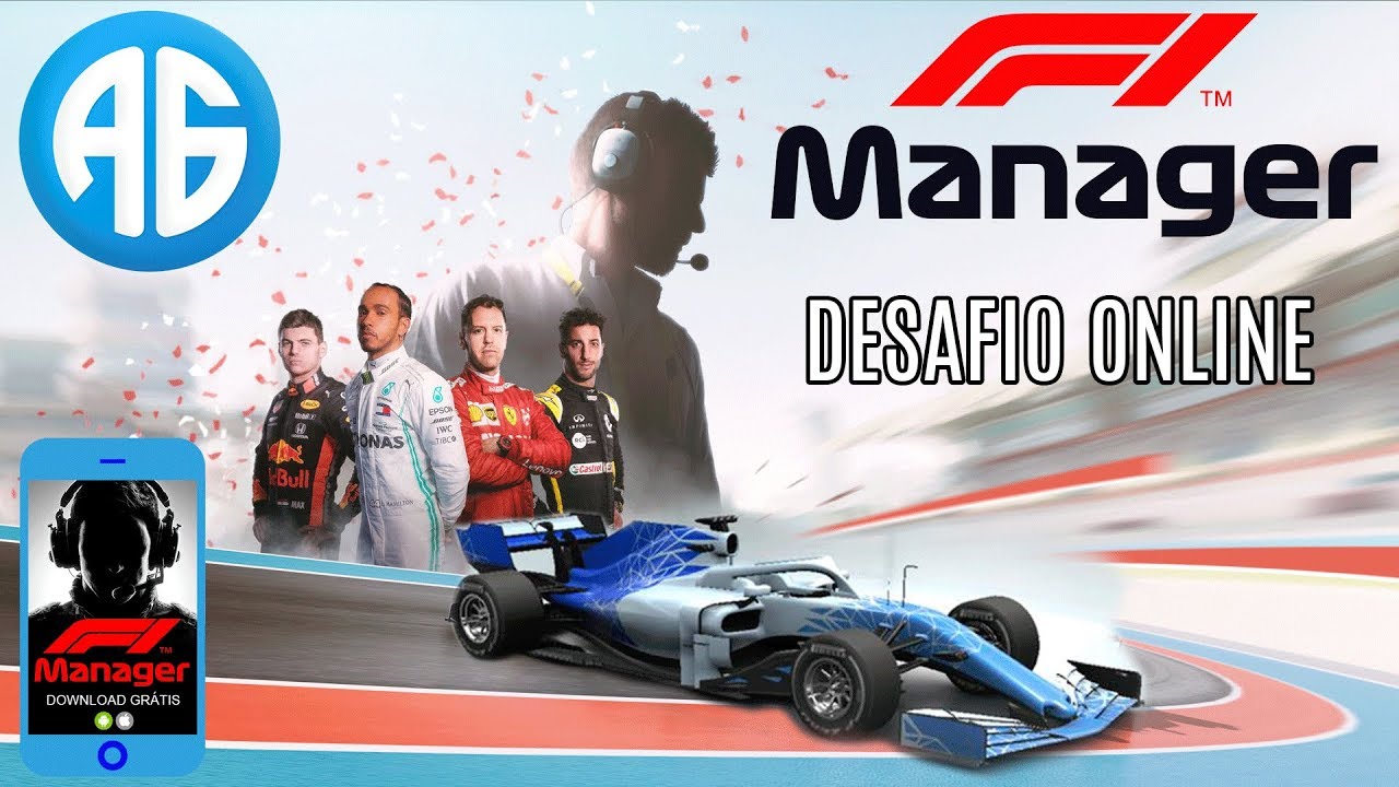 F1 MANAGER - UPANDO O CARRO E PRIMEIRO DESAFIO ONLINE NO DESAFIO (Português-BR) MODO CARREIRA ONLINE