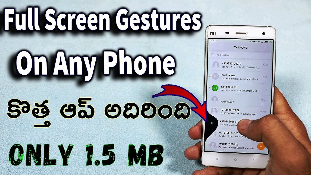 Full Screen Gestures on Any Phone | Simple App for Android Lovers ...