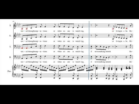 STAND FIRM NEVER COMPROMISED | SOPRANO VOCAL GUIDE 