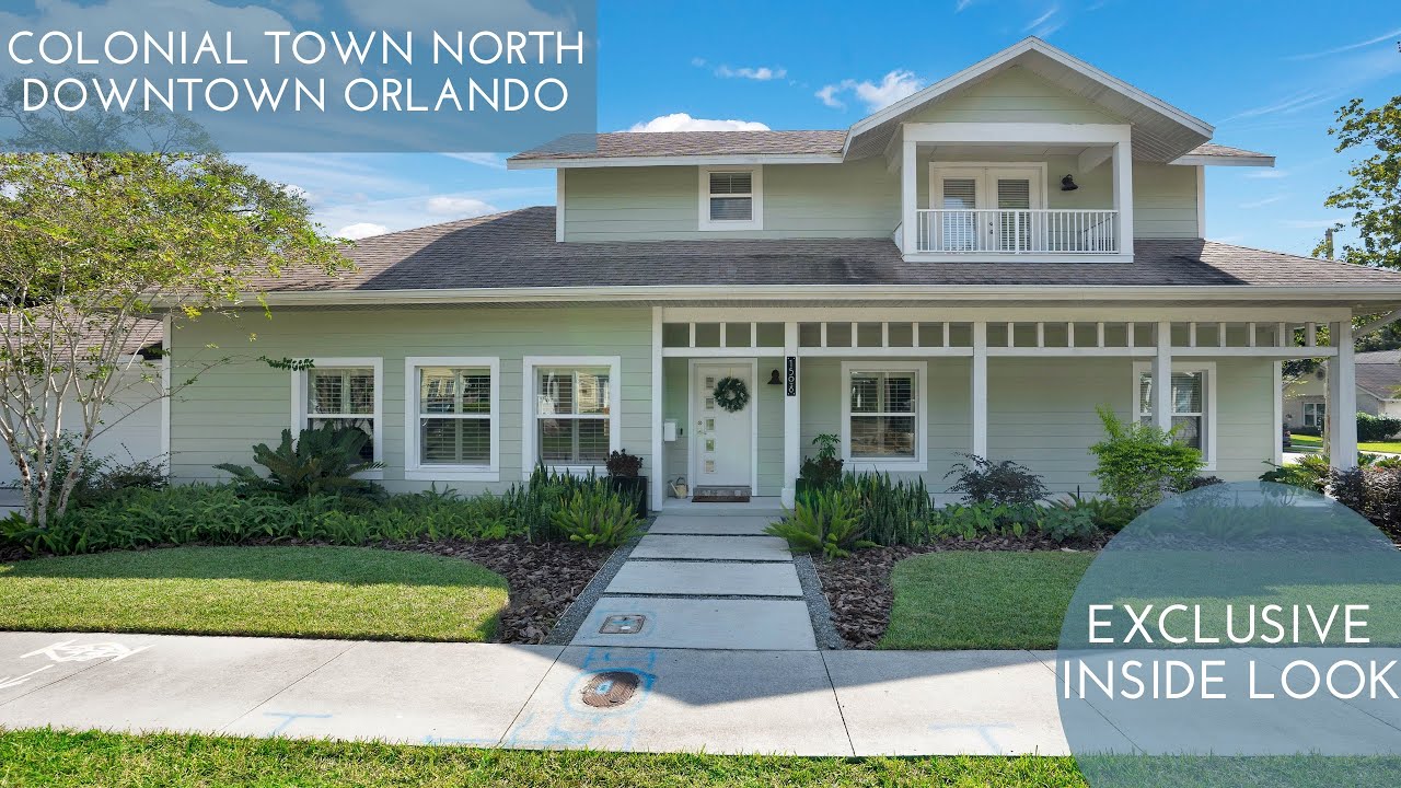 EXCLUSIVE INSIDE LOOK AT OUT LATEST DOWNTOWN ORLANDO HOME FOR SALE- Colonial Town North, Orlando FL
