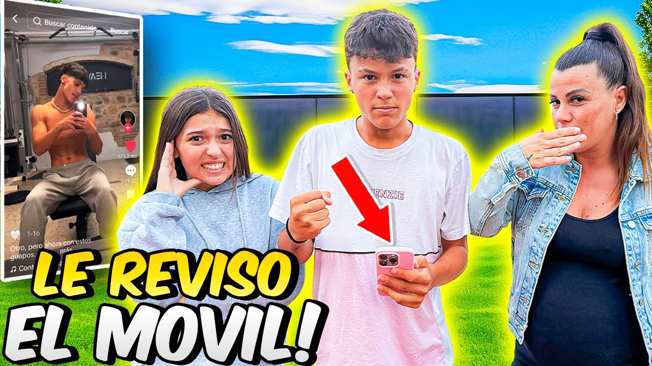 REACCIONANDO A LOS TIKTOKS DE MI NOVIA*pillada*