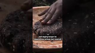 Unique food: African mosquito burger #shorts