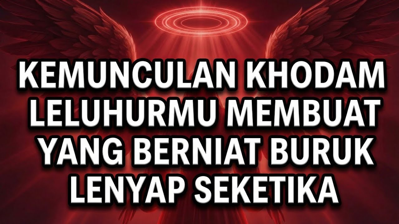 JIWA TERPILIH ✨ Kemunculan Khodam Leluhurmu Membuat yang Berniat Buruk Lenyap Seketika...