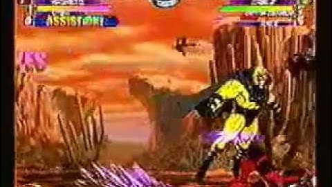 MvC2: Brett (MST) vs Golba (Rog/Cab/Cap) 2  .:10.24.08:.