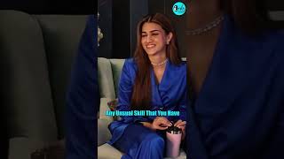 59 Seconds With Kriti Sanon | CurlyTales Middle East # #shorts #dubai #kritisanon