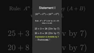 JEE Main Mathematics: Binomial Theorem & Divisibility Rule (PYQ)