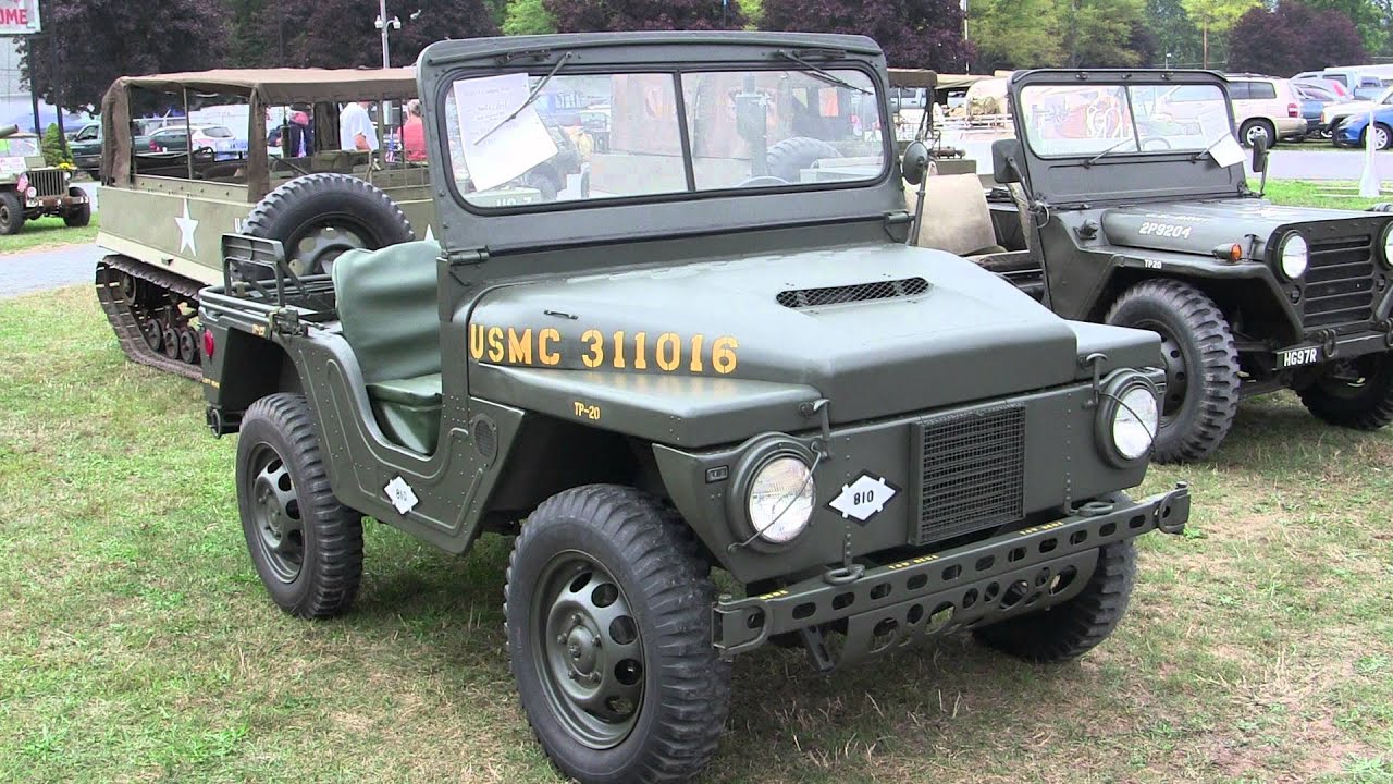 restored Jeeps, mutts, and mighty mite detail walk around - YouTube