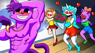 WHO Will CATNAP DATE?! Catnap Gets A Fan Club, but They're Cute Girls | Poppy Playtime 3 Animation