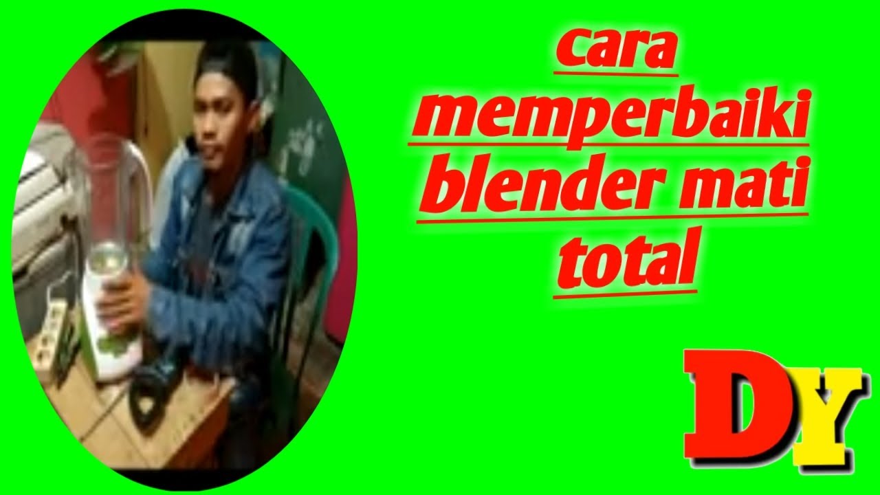 Tutorial cara memperbaiki Blender mati total 