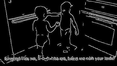 Subtitle Detection - Canny Edge - 1