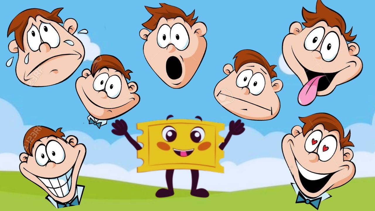 تعابير الوجه للاطفال | تعلم تعابير الوجه مع بوبي