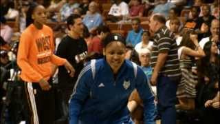 WNBA All-Star 2013: Pre-Game Dunk Fest
