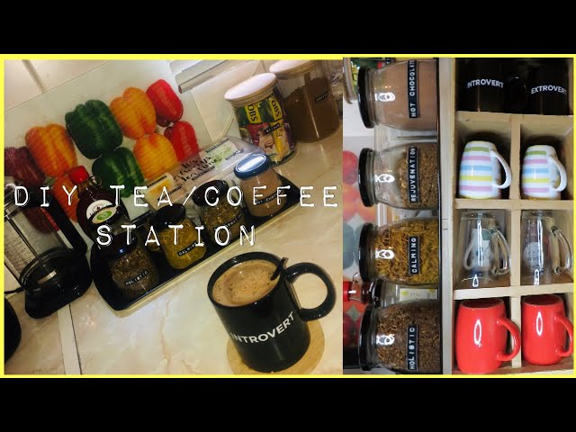 DIY Coffee and Tea Bar - The Bigley Basics