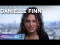 Danielle Finn Can't Believe She Got A Golden Ticket! - American Idol 2022