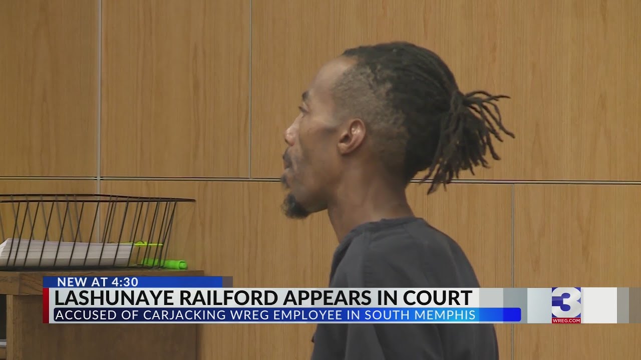 Man accused of carjacking WREG reporter appears in court - YouTube