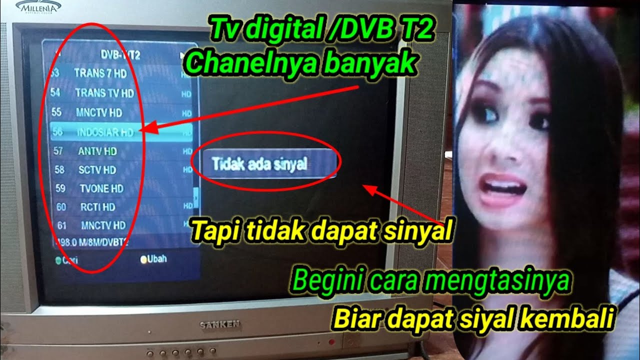 Cara Mencari dan Mengatasi Tidak Ada Sinyal Di Tv Digital/Set Top Box