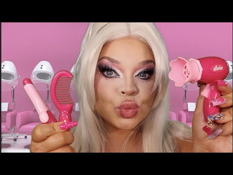 ASMR Barbie Does Your Hair!