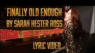 Finally Old Enough (To Not Give A Fuck) Lyric Video 