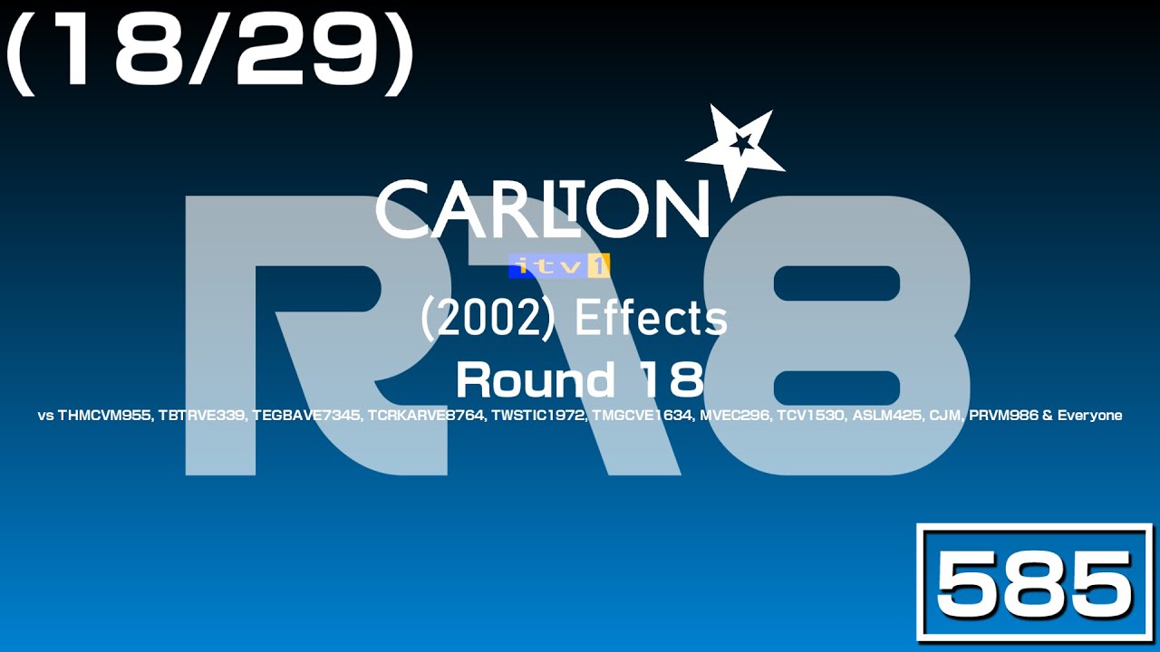 ITV1CI (2002) ER18 vs  THMCVM955, TBTRVE339, TEGBAVE7345, TCRKARVE8764, TWSTIC1972, TMGCVE1634,