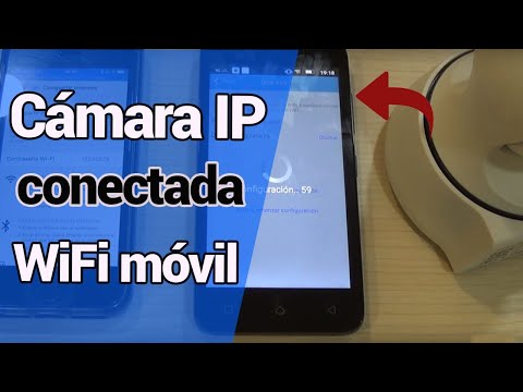 🔻Configuración cámara IP a partir red WiFi teléfono móvil 🔻Permite instalar cámara IP sin Internet